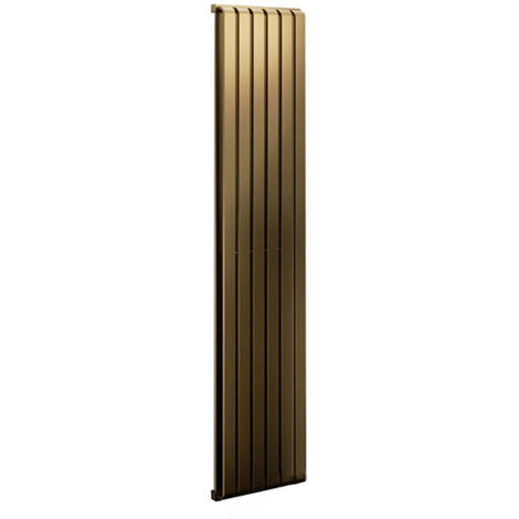 Radiatore acqua calda dorato alto 1200mm e largo 3958mm - 779 Watt - WAR1200/395ROZXHAL