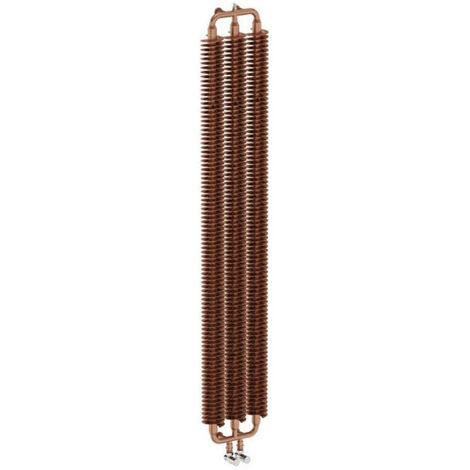 Radiatore acqua calda rame alto 1740mm e largo 290mm - 660 Watt - RIB1720/290VZXCOP