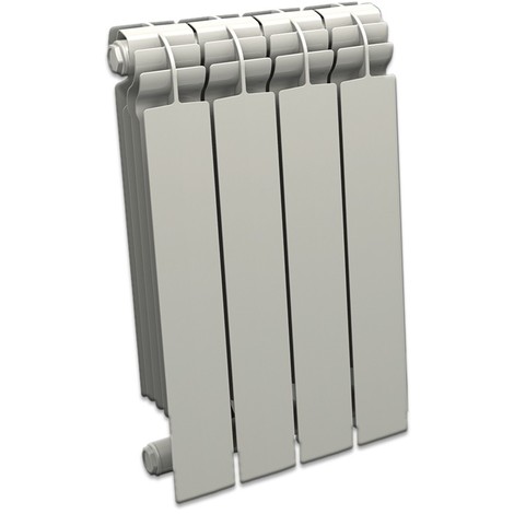Radiatore acqua calda PRODIGE Modern in alluminio, 8 elementi