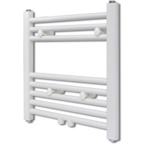Radiatore Centrale Portasciugamano Dritto 480 x 480 mm vidaXL
