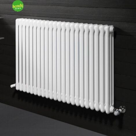 Radiatore da arredo bianco modello ardesia h.856/int.800 mm 3 colonne 6 elementi CORDIVARI