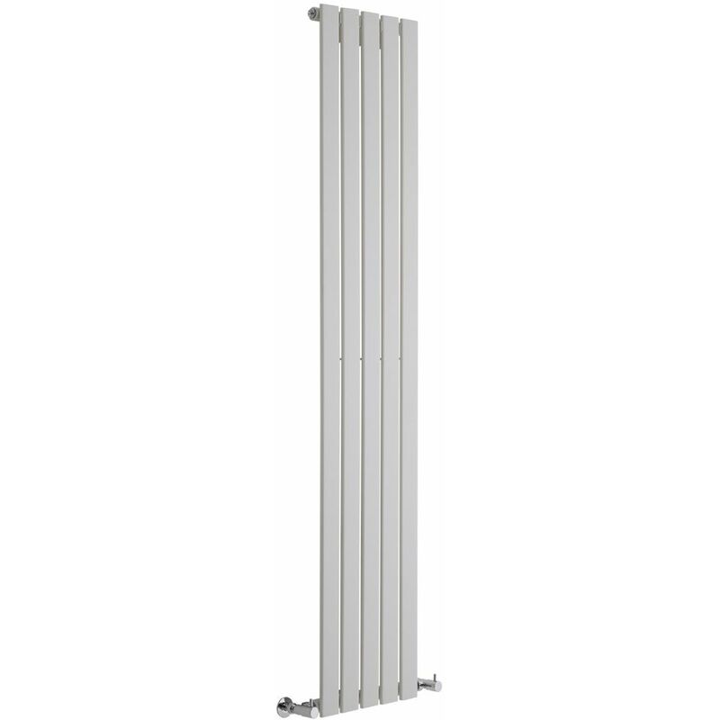 Delta Radiatore Termoarredo di Design Verticale Moderno - Termosifone con Finitura Bianca - Pannelli Piatti - 1780 x 350mm - 823 Watt - Riscaldamento