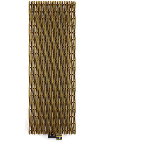 Radiatore dorato acqua calda alto 1300mm e largo 218mm - 408 Watt - WIL1300/218ZXHAL