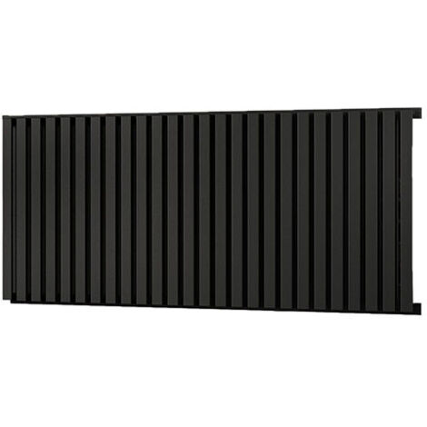 Radiatore elettrico nero alto 530mm e largo 645mm - 600 Watt - NEM530/645E7N