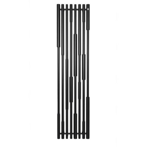 Radiatore elettrico nero - (HxL) 1300x390 mm - 600 Watt - 600 Watt - CAN1300-390E8N