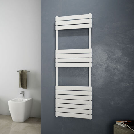 RADIATORE TERMOARREDO DI DESIGN BIANCO MODELLO RITMO - MM 1213X500 -INT.450 -WATT 575 -12 TUBI-DELTA T50- 1962  - MAM