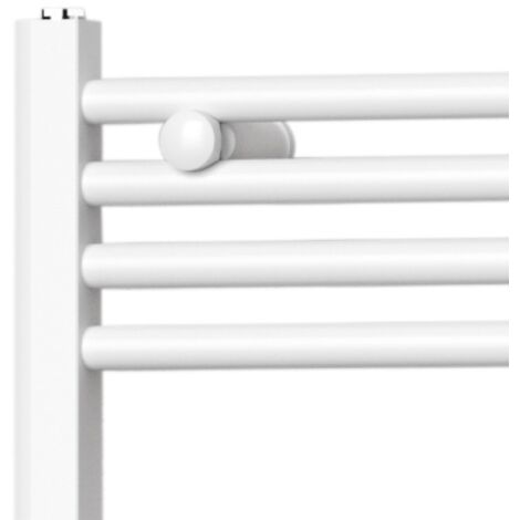 RADIATORE TERMOARREDO SCALDASALVIETTE BIANCO CON TUBOLARI Ø25MM MODELLO ELVIA - MM 1230X550 WATT 633 INT.500  - MAM