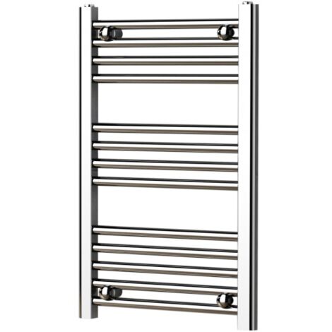 RADIATORE TERMOARREDO SCALDASALVIETTE CROMO LUCIDO CON TUBOLARI Ø25MM MODELLO ELVIA - MM 840X550 WATT 355  INTE.500  - MAM