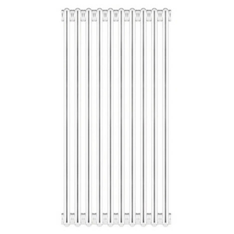 RADIATORE TUBOLARE IN ACCIAIO 2 COLONNE SCOMPONIBILE  MOD. 1800- 10 Elementi- ERCOS- pezzi 1
