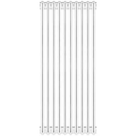 RADIATORE TUBOLARE IN ACCIAIO 3 COLONNE SCOMPONIBILE MOD.1800 4 Elementi