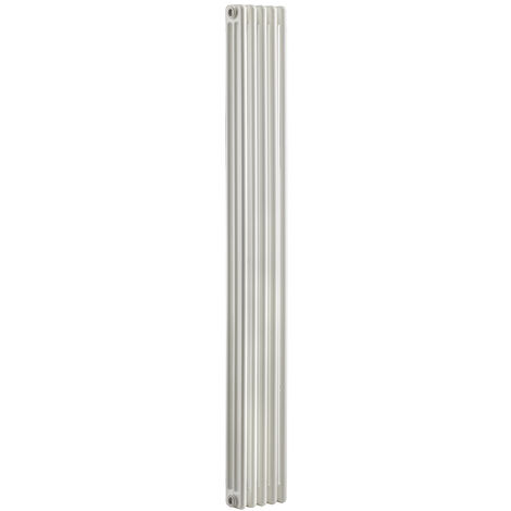 Radiatore tubolare in acciaio 3 colonne scomponibile mod.1800 6 elementi