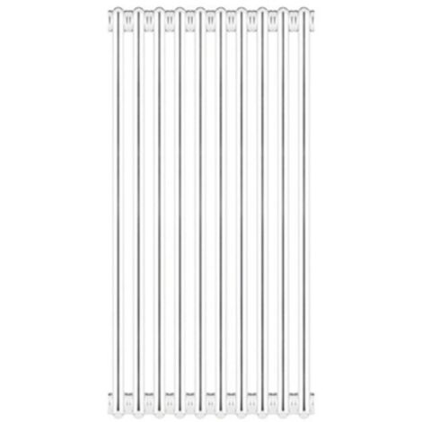 RADIATORE TUBOLARE IN ACCIAIO 3 COLONNE SCOMPONIBILE MOD.660 10 Elementi