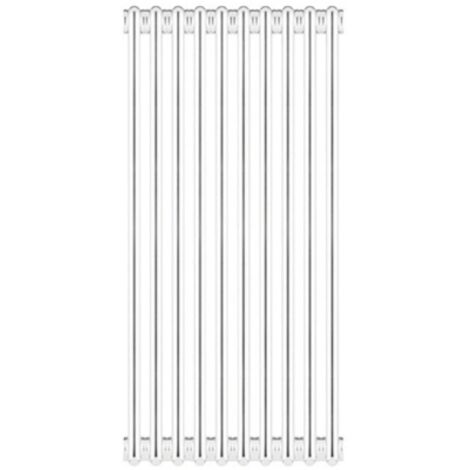 RADIATORE TUBOLARE IN ACCIAIO 4 COLONNE SCOMPONIBILE MOD.860 6 Elementi