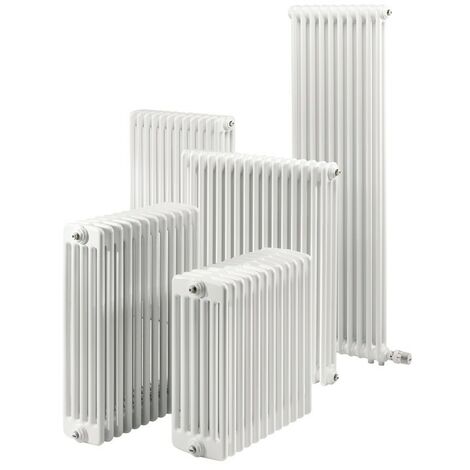 Radiatore tubolare multicolonna bianco con tappi 3/1000 13 elementi 3 colonne 0Q0031000130000