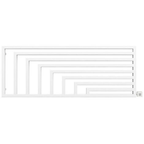 Radiatori elettrico bianco - (HxL) 360x1140 mm - 400 Watts - 400 Watt - ANG360-1140HE2B