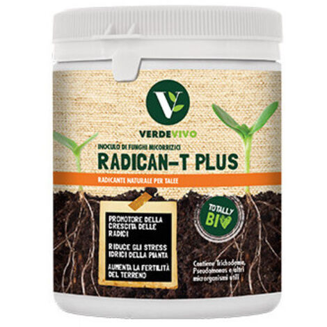 Radicante naturel en poudre – 100g – VerdeVivo Radican-T Plus – Stimule la croissance des racines