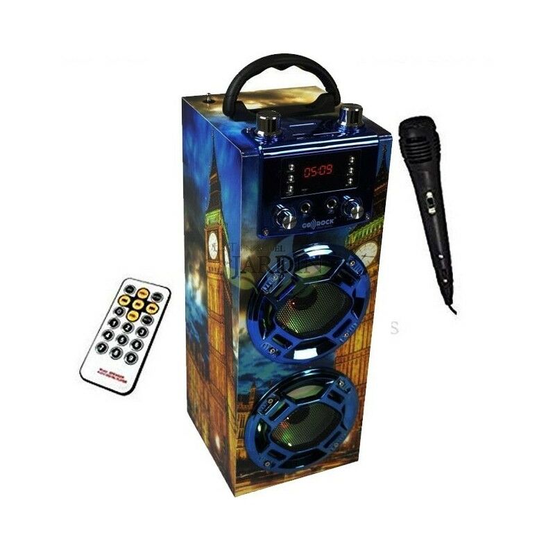 

Radio Altavoz bluetooth Big Ben 5R'Sound con función karaoke