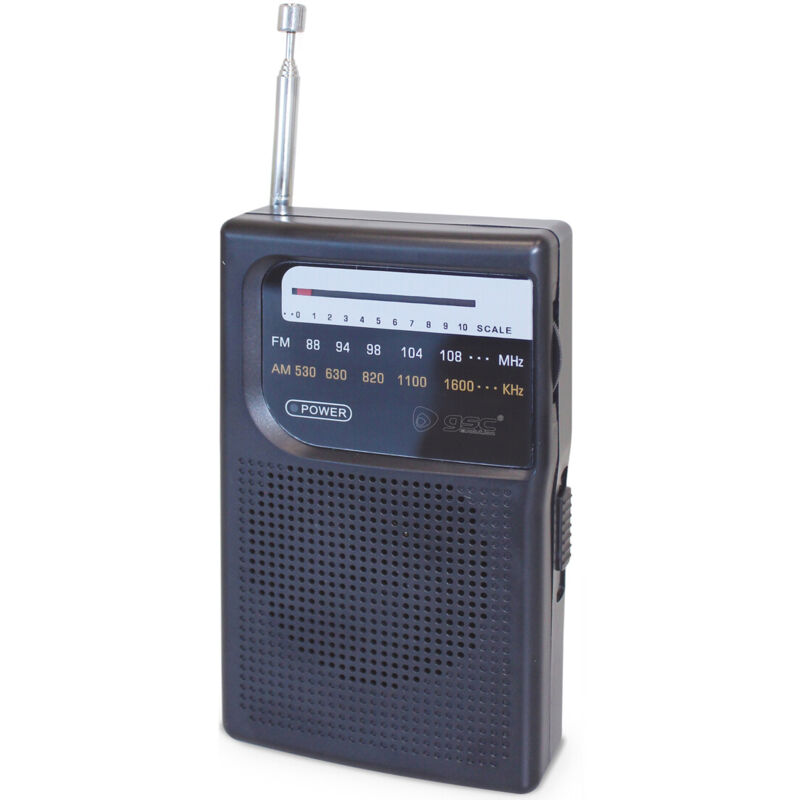 

Radio analógica portátil AM/FM ( 2402596) - GSC