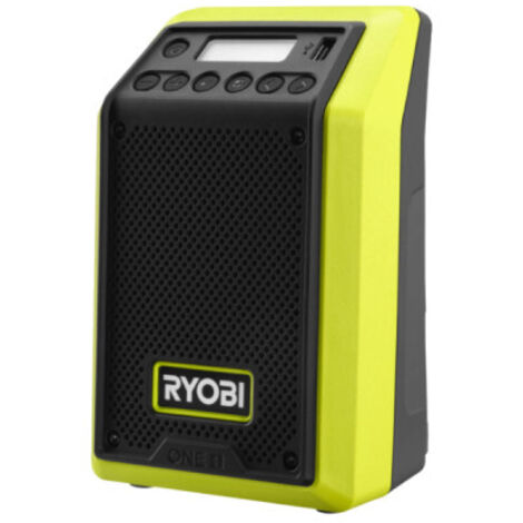 Radio Bluetooth Ryobi RR18-0 nera 18 volt leggera