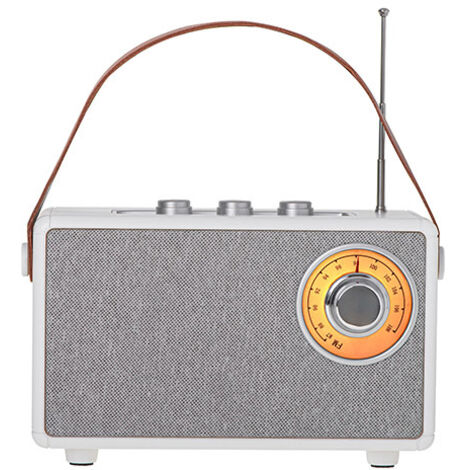 RADIO CAMRY CR1902 FM BLUETOOTH USB-c BLANCO