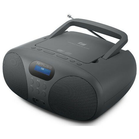 Radio cd portable noir - Muse - md208db