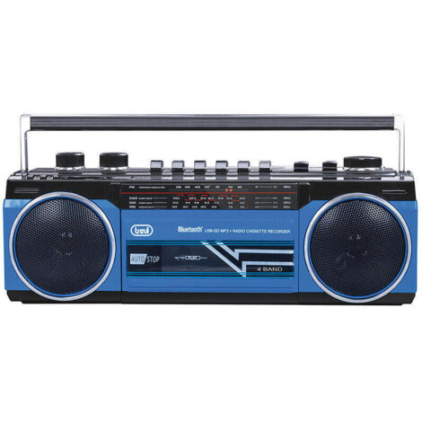 Radio Cd Portátil 512 Player Azul