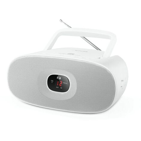 radio cd portatile bianca - md202rdw - muse