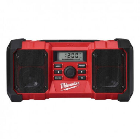 Radio de chantier MILWAUKEE M18 RC-0 18V - Fonction chargeur de batterie - Sans batterie ni chargeur - 4933446639