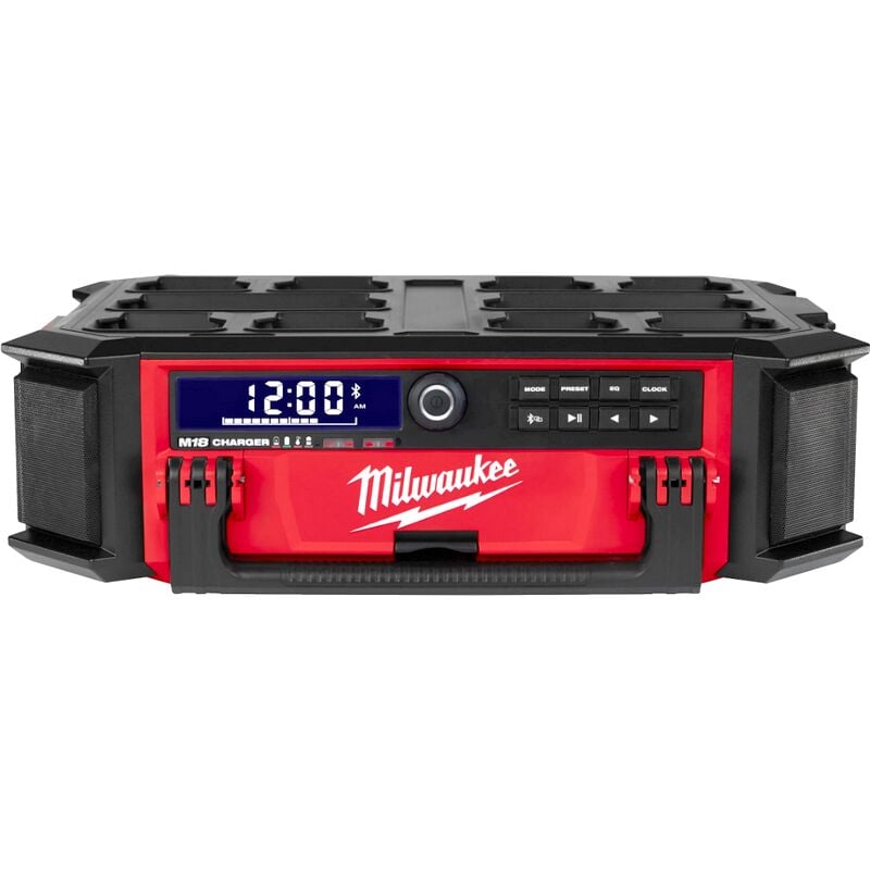 Radio Chargeur PACKOUT MILWAUKEE son haute qualité 360° et recharge rapide