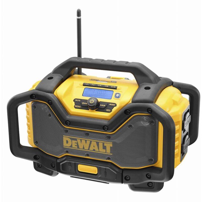 Dewalt - Accessoires - Radio de chantier, électrique et à batterie, Bluetooth DCR027