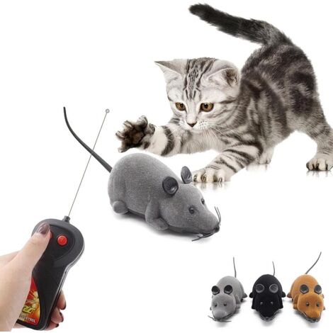 Radio-commandés de la Souris Kattleksak Jouet Chat en gris
