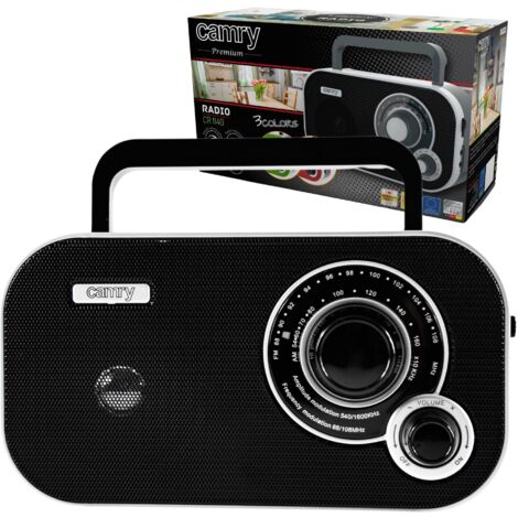 Radio CR 1140 negra