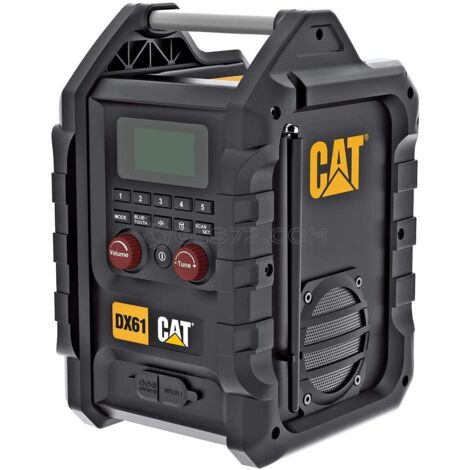 RADIO DAB E BLUETOOTH 18V CATERPILLAR DX61B SOLO MAQUINA