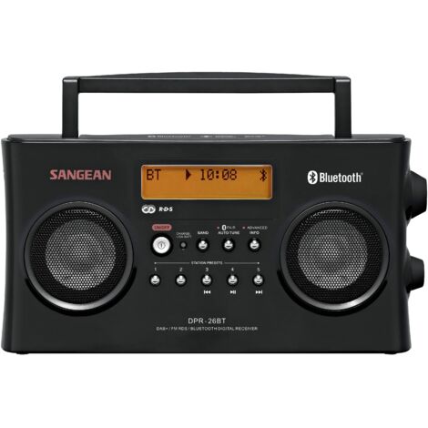 Radio DAB+ Sangean DPR-26 BT noire A454641
