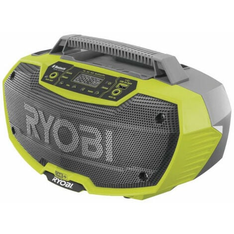 Radio d'atelier RYOBI stéréo 18V OnePlus - sans batterie ni chargeur R18RH-0