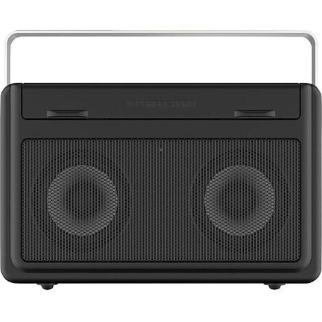 Radio de chantier Audisse avec batt., 2x15 W, UKw, DAB+, 2,1 kg bluetooth, 225x155x115mm
