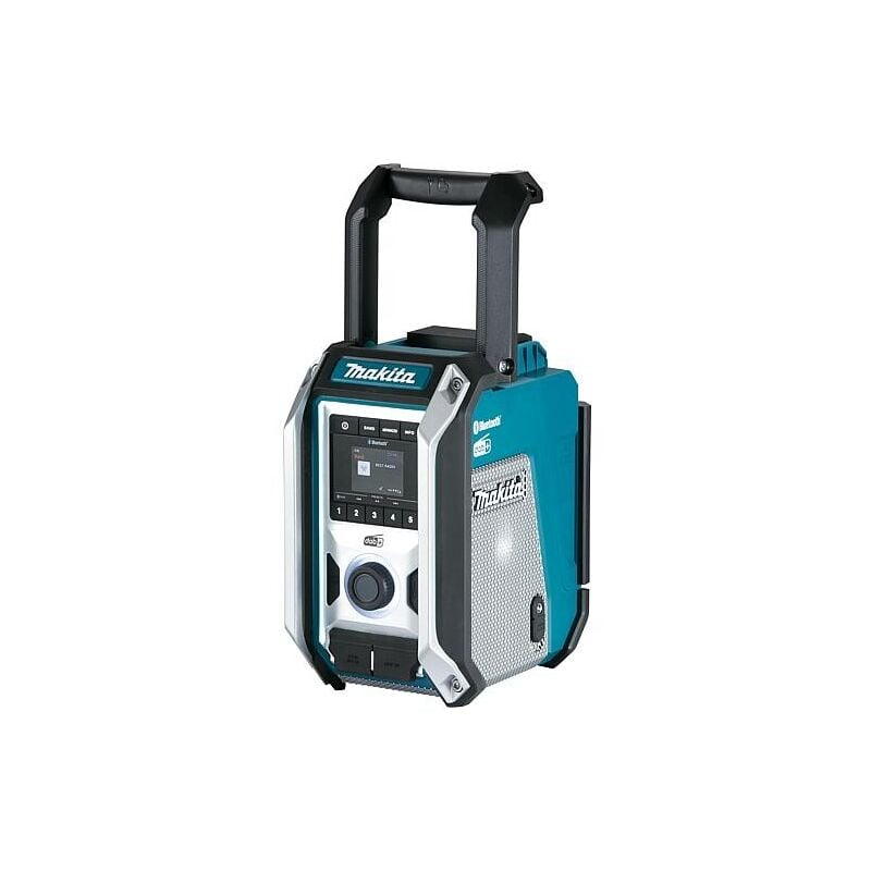 Radio de chantier Makita sans fil DMR115, 12V - 18V avec réception radio dab+
