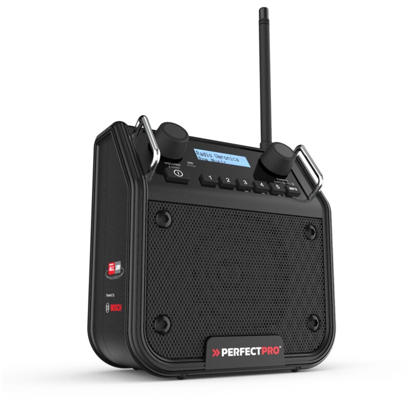 Radio de chantier DABPRO18V, Convient pour power for allalliance - Bosch Home & Garden - Perfectpro