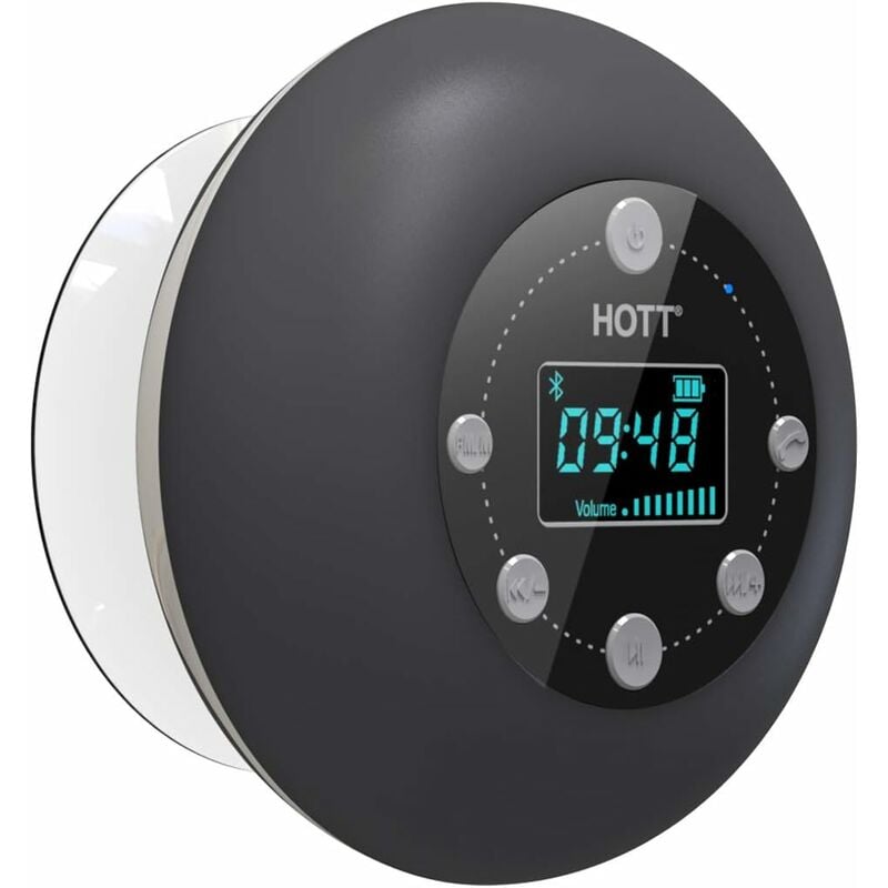 Radio de douche Bluetooth 5.0 haut-parleur étanche musique de salle de bain sans fil-Fei Yu