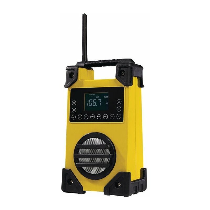 

Radio de obra 7,4 V / 1500 mAh CA 100-240 V 50/60 HZ CC 9 V / 600 mA