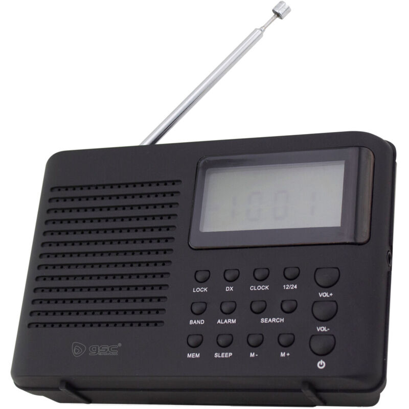 

Radio digital portátil AM/FM 2xAAA ( 405010004) - GSC