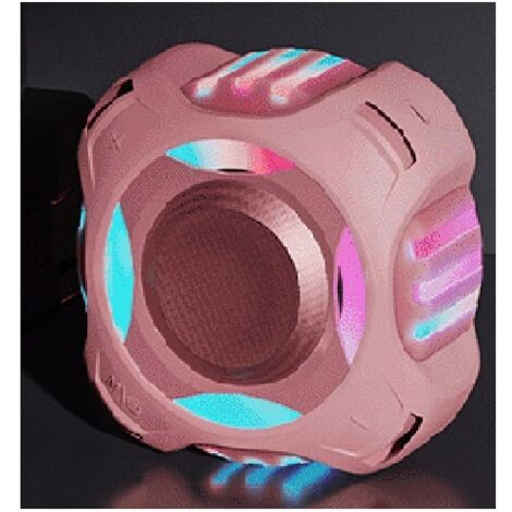 Radio Douche Bluetooth, IP67 imperméable, Antipoussière Haut-Parleur, Salle de Bains, Stéréo, Effet LED Coloré, pour Douche, Piscine, Plage, Voyage, Cadeau de Noël