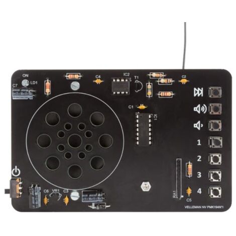 RADIO FM À COMMANDE NUMÉRIQUE VELLEMAN WSAH194