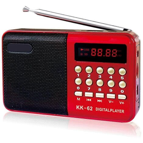 Radio FM numérique multifonction, haut-parleur multimédia, lecteur MP3