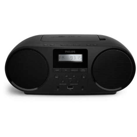 Radio FM Philips TAZ5000 avec Lecteur CD Noir