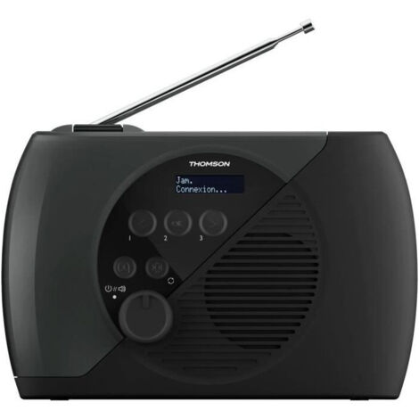 Radio FM - THOMSON - DAB - Gris et Noir