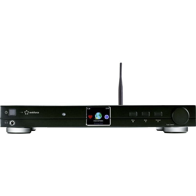 Radio internet Renkforce RF-DAB-IR1700 WIFi, lan, Bluetooth, dlna noir Q217572