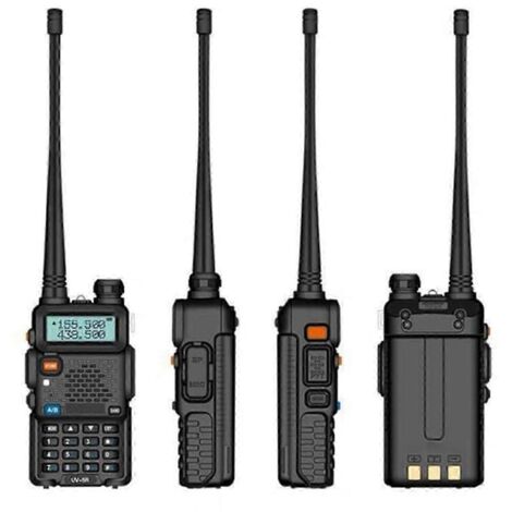 Radio longue portée UV5R Radio bidirectionnelle double bande Walkie-Perfect-AquaForge