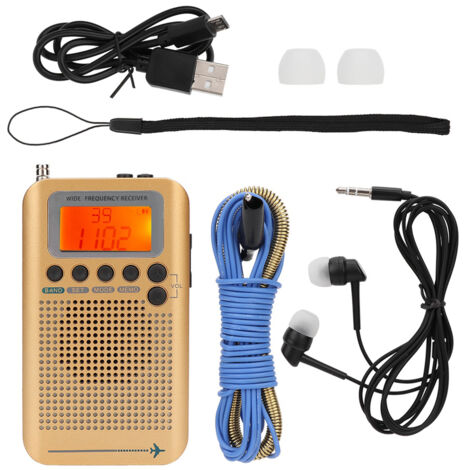 Radio Multibande FM/AM/OC/OM avec Réduction de Bruit SQ pour VHF CB