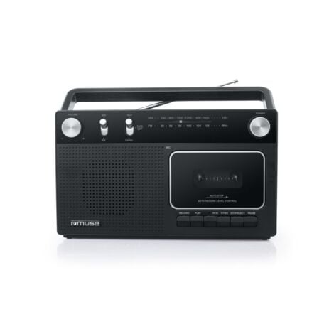 Radio MUSE M152R FM,MW Negro